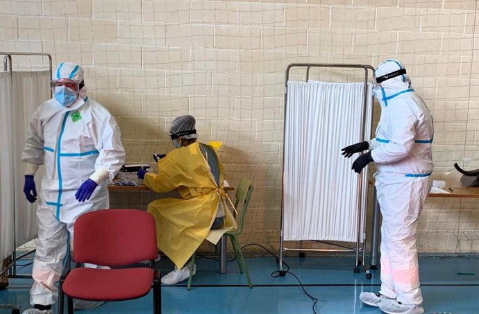 Uno de los cribados realizados la pasada semana en la provincia de Huelva.