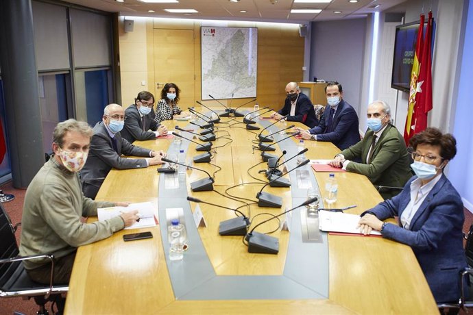 Reunión Grupo Covid. Archivo.