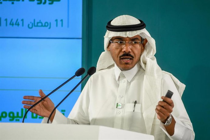 El portavoz del Ministerio de Sanidad de Arabia Saudí, Mohamed al Abdelali