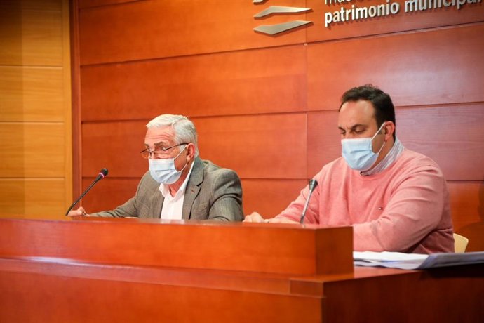 El concejal de Movilidad, José del Río, en rueda de prensa