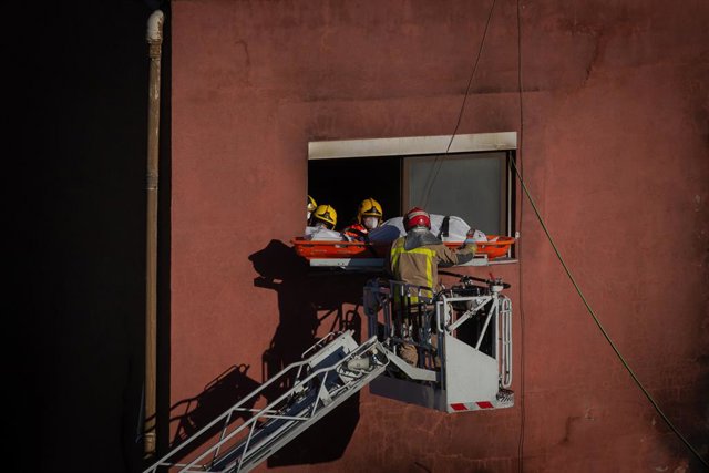 Incendi a Badalona