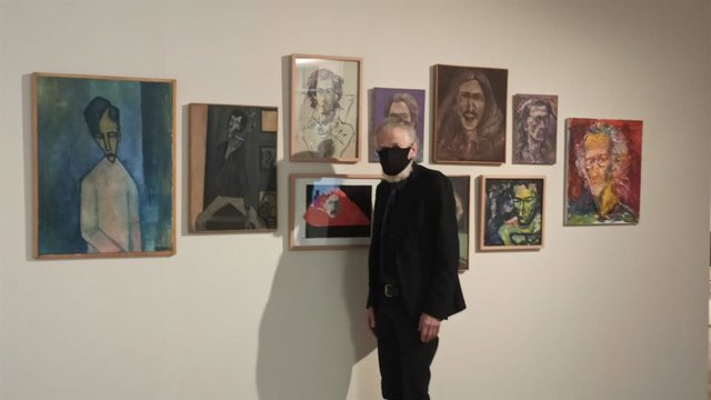 Juan Luis Goenaga Kubo Kutxa aretoan.