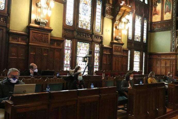 Comparecencia en la Junta General de la consejera de Derechos Sociales y Bienestar del Principado, Melania Álvarez