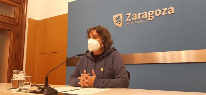 La concejal del grupo municipal de ZeC, Luisa Broto