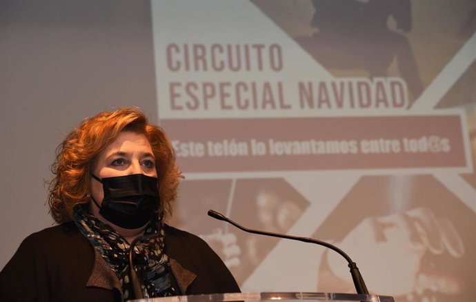 La diputada de Cultura y Memoria Histórica y Democrática, Fátima Gómez, presenta el Circuito de Navidad