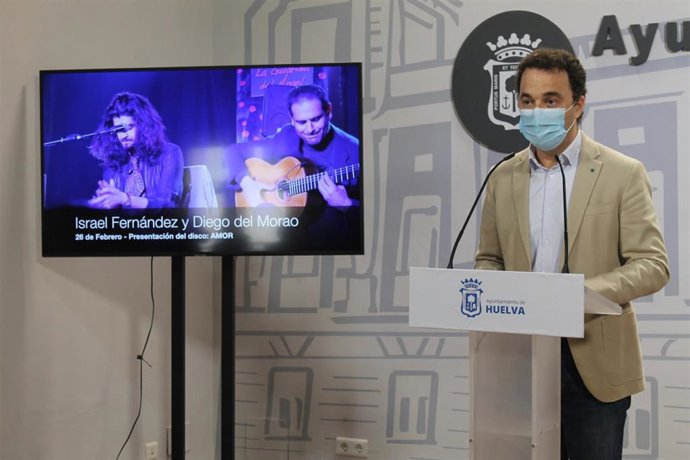 El concejal de Cultura del Ayuntamiento de Huelva, Daniel Mantero. 