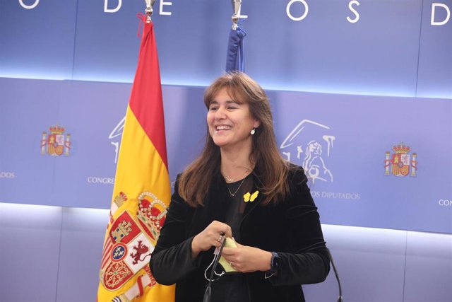 La portavoz de Junts en el Congreso, Laura Borràs.