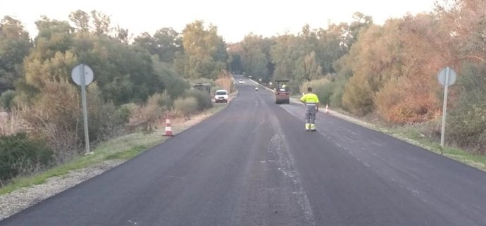 Carretera A-389 en Arcos