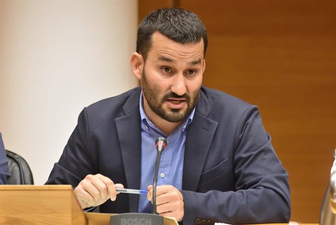 Vicent Marz en una comparecencia en Les Corts en imagen de archivo