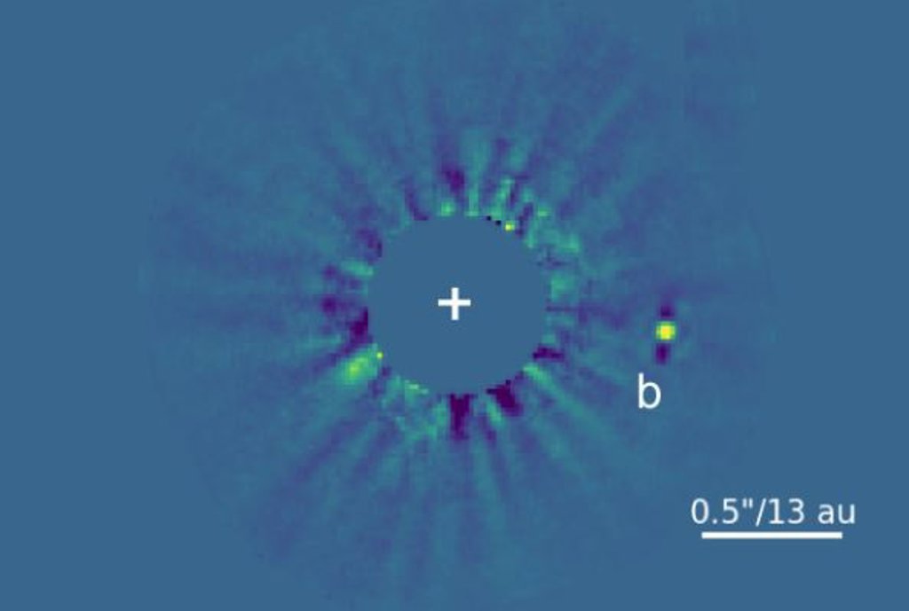 Imagen directa de una enana marrón descubierta a 86 años luz