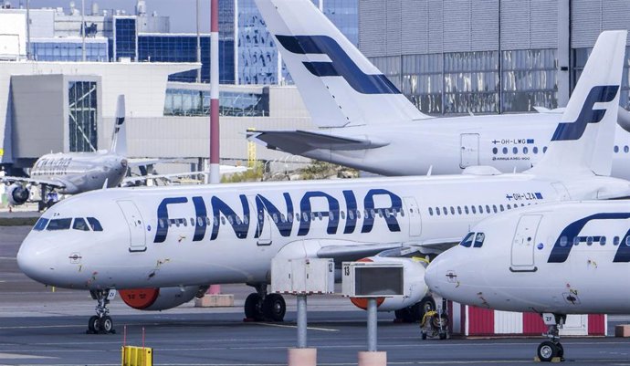 Avión de Finnair