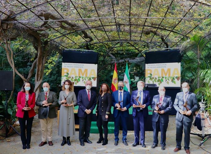 Acto de la XXIV ceremonia de entrega de los premios de Medio Ambiente 2020 celebrado en Málaga