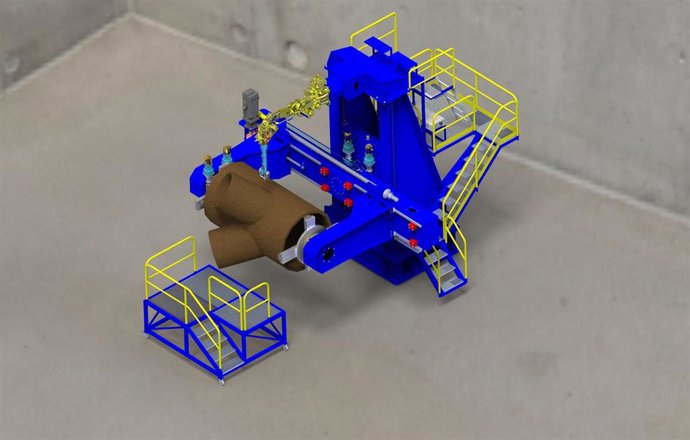 Recreación en 3D de proyecto para Navantia
