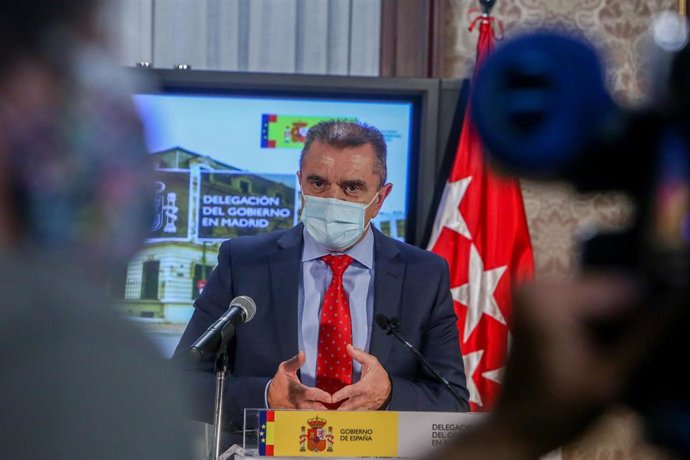 El delegado del Gobierno en Madrid, José Manuel Franco