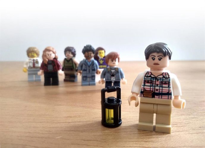 Imagen de la obra 'Prometeu', que explica de manera actual el mito de Prometeo a los menores, sin compañía de sus padres.