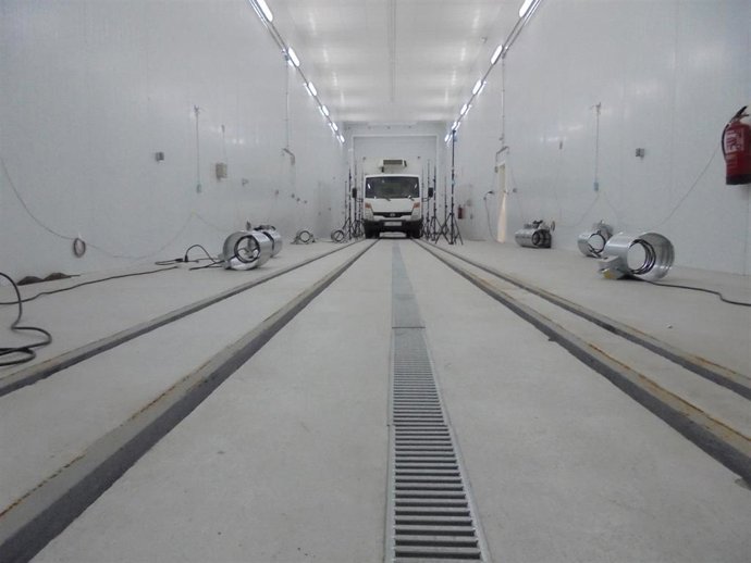 Estación de ensayos climáticos de Cetemet en Zaragoza