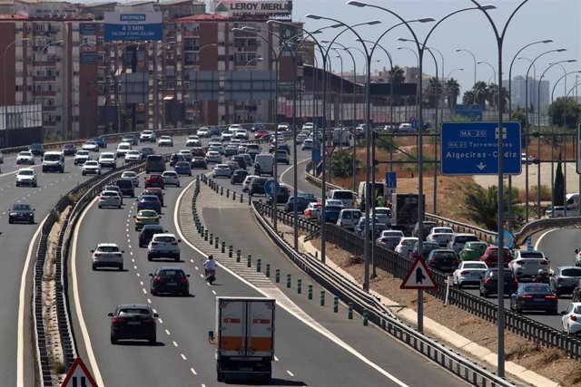 Las carreteras de entrada y salida a Málaga