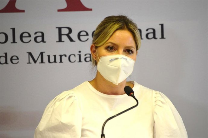 La coordinadora autonómica de la Ciudadanos en la Región de Murcia, Ana Martínez Vidal