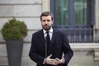 Casado recalca que Otegi será "juzgado por terrorismo" e insta a Sánchez a "romper su pacto con defensores de ETA"