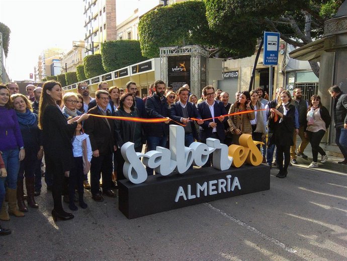 Inauguración de la Feria 'Sabores Almería' en 2019