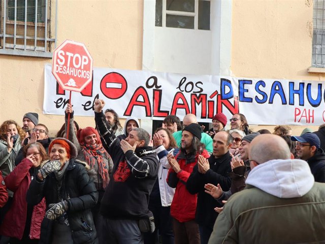 Suspendido un desahucio previsto en Guadalajara (Imagen de archivo)