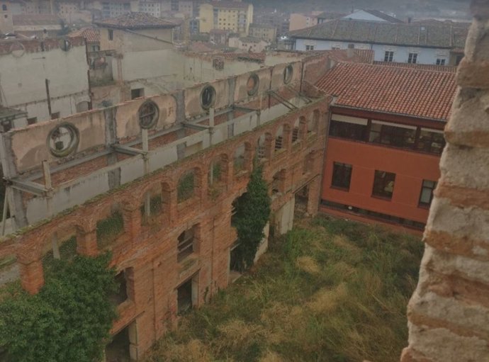 Estado actual del teatro Cervantes de Segovia,