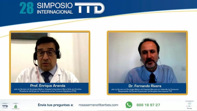 El Simposio Internacional del Grupo de Tratamiento de los Tumores Digestivos (TTD) se celebra por primera vez en formato virtual