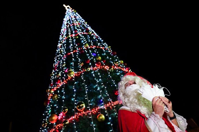 Arbol de Navidad en Tel Aviv