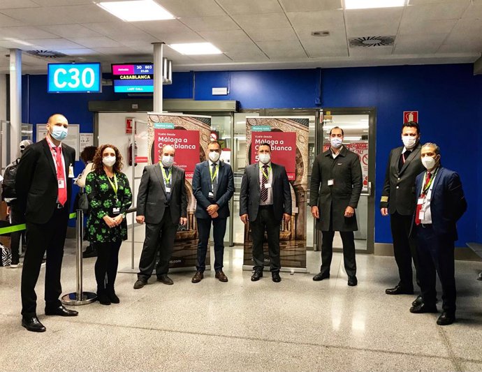 El aeropuerto de Málaga-Costa del Sol estrena una ruta a Casablanca