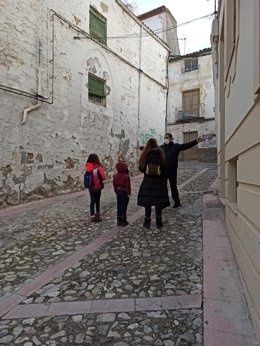 Participantes en la 'Gymkhana Jaenera'.