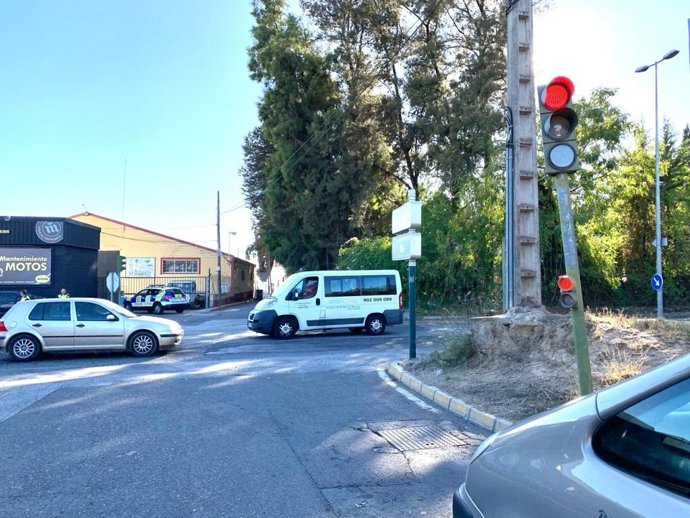 El semáforo de la A-8076
