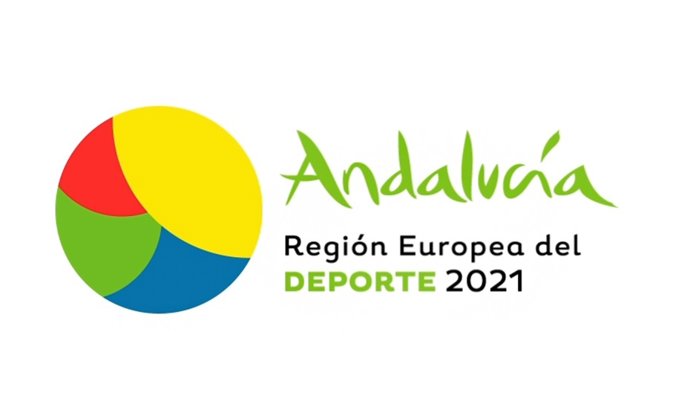 Logo con motivo de la designación de Andalucía como Región Europea del Deporte