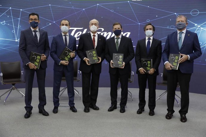 Evento djuntamos 'Andalucía en digital. Nuevos tiempos para la transformación digital en la empresa, organizado por Telefónica, que ha tenido lugar en la sede de San Telmo Business School de Málaga