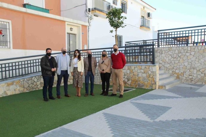 Visita de la delegada territorial de Turismo en Málaga, Nuria Rodríguez, a Cártama