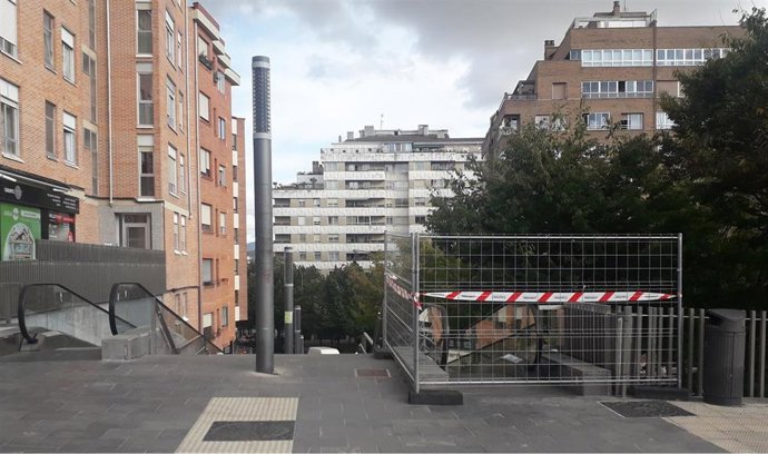 Imagen de la zona de la rampa.