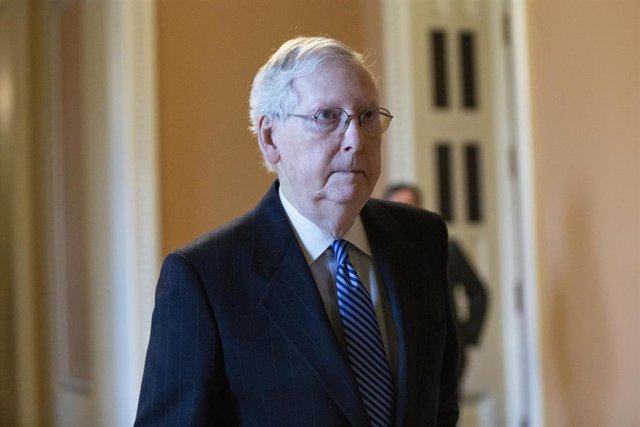 Mitch McConnell, líder republicano en el Senado