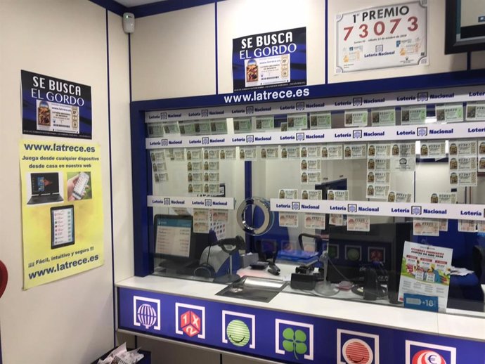 Administración de lotería 'La Trece' de Almería