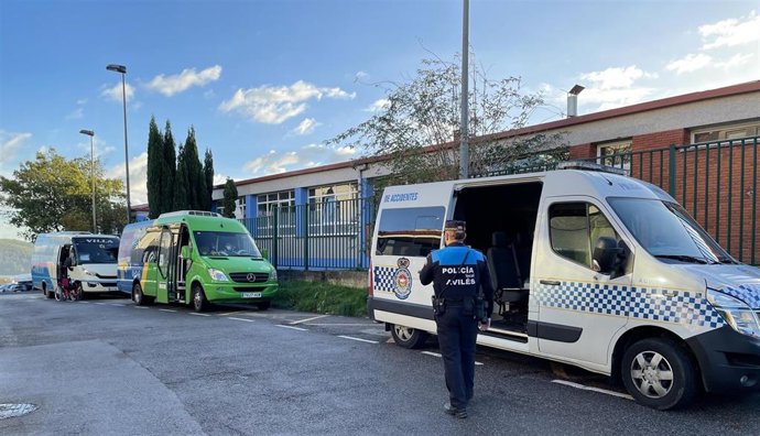 Campaña autobuses escolares.