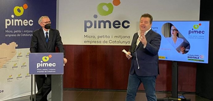 Encuentro digital de Pimec bajo el título "Compra pública: una nueva ventana para tu negocio"