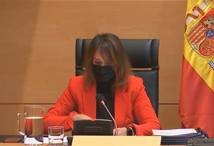 Rocío Lucas comparece en las Cortes de Castilla y León.