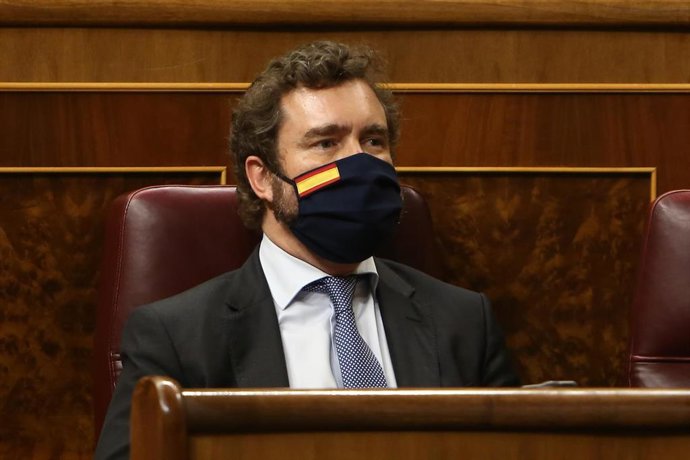 El portavoz de Vox en el Congreso de los Diputados, Iván Espinosa de los Monteros