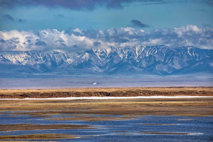 Vista aérea de una parte del Refugio Nacional de Vida Silvestre del Ártico, en Alaska, Estados Unidos.