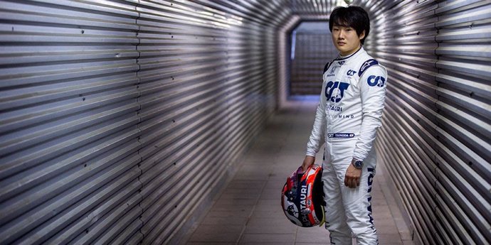 El piloto japonés Yuki Tsunoda, nuevo piloto de AlphaTauri para 2021
