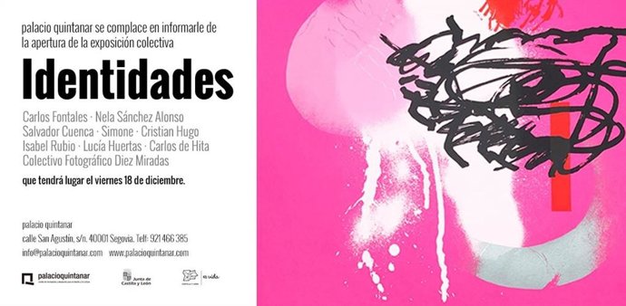 Cartel de la exposición 'Identidades'.