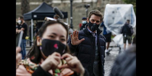 3. Tom Cruise explota contra dos trabajadores de 'Misión: Imposible 7' por no respetar las medidas anticovid