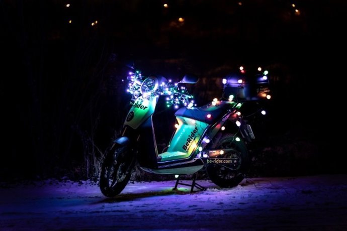 Servicio de scooter compartido de Skoda, BeRider.