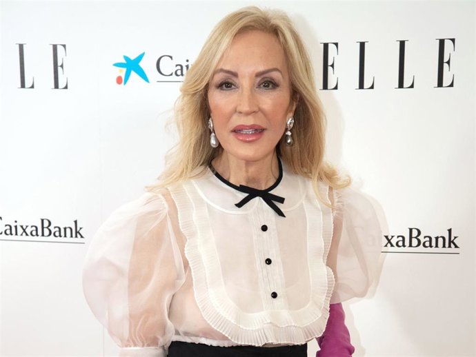 Carmen Lomana, en el aniversario de la revista Elle