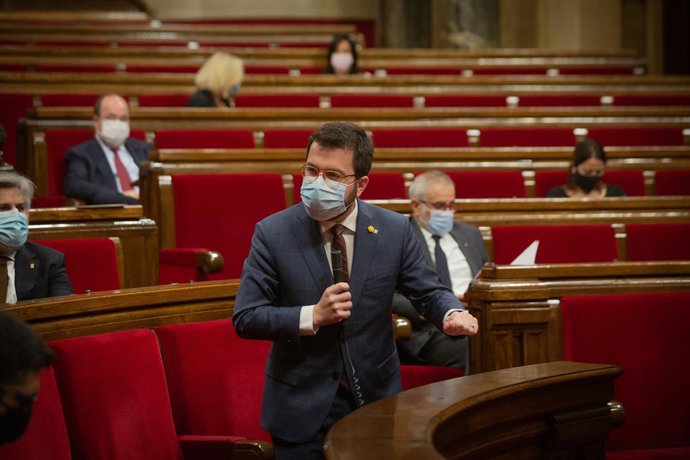 El vicepresident del Govern, Pere Aragons.