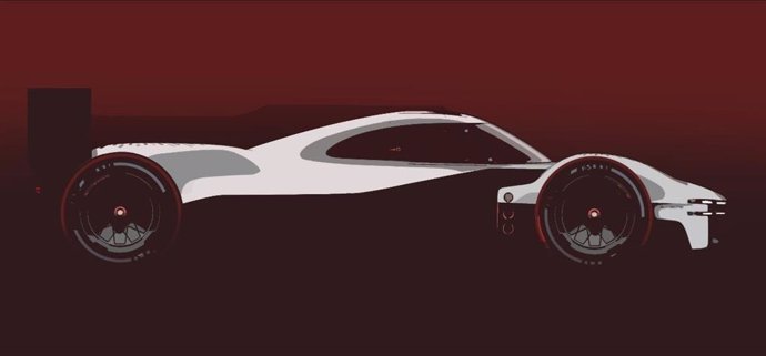 Diseño del prototipo de Porsche con el que la firma alemana regresará, a partir de 2023, al Mundial de Resistencia y a las 24 Horas de Le Mans