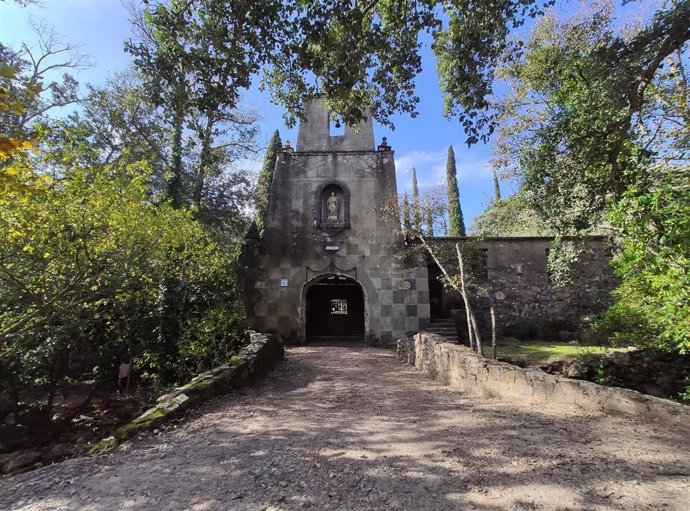 Templo religioso en la zona de Batuecas en la provincia de Salamanca.